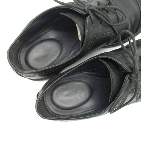 Cole Haan Men Size 10.5 Buckland Cap Toe Oxford Leather Black Dress Shoes C28881 main image 4